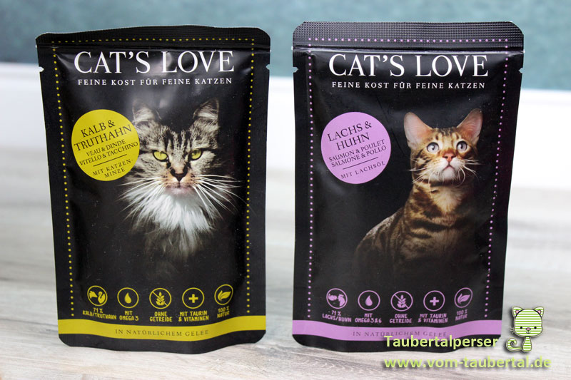 Katzenfutter im Test: Cat's Love Nassfutter - Taubertalperser