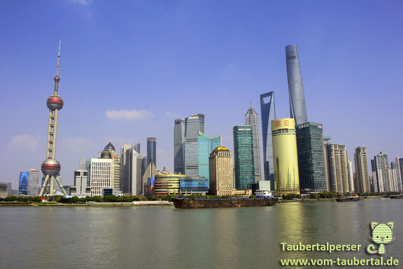 Shanghai, Der Bund, Financial District, Oriental Pearl Tower, Taubertalperser