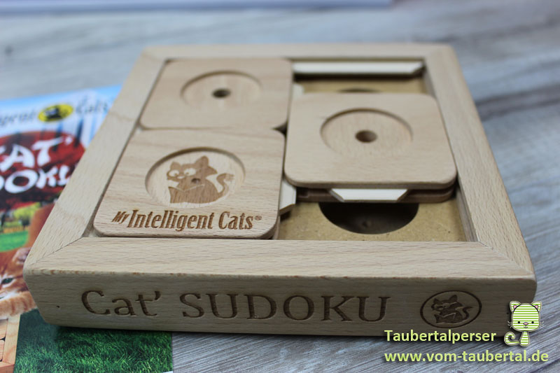 Cat Sudoku®, Taubertalperser, Produktvorstellung, MyintelligentCats, Produkttest, Dividi, unabhängig, frei, unbestechlich