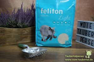 Feliton light, Katzenstreu, Taubertalperser, unabhängiger Katzenblog