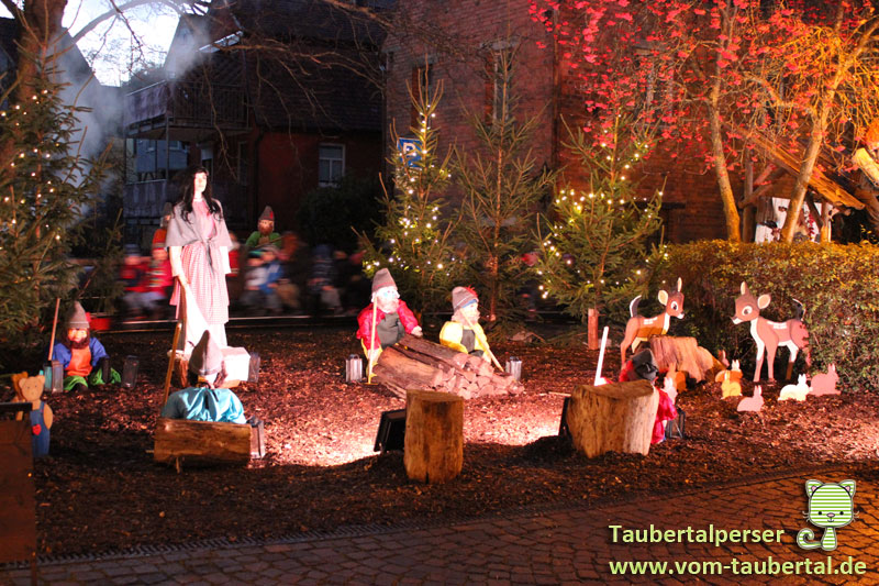 Märchenhafte Weihnachtsmarkt, Rathaus Niederstetten, Taubertalperser, Weihnachtsmärkte