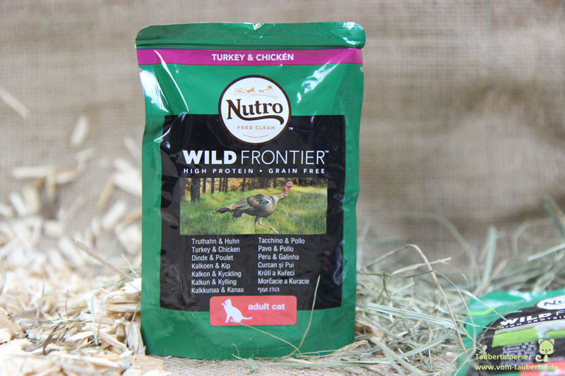 Nutro Wild Frontier, Taubertalperser, unabhängiger Katzenfuttertest, Futtertest, Truthahn, Hühnchen, Rind