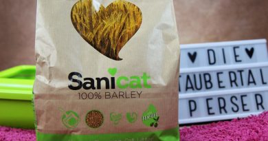 Sanicat Barley, Taubertalperser, Öko-Streu, Katzenstreu, unabhängiger Katzenblog