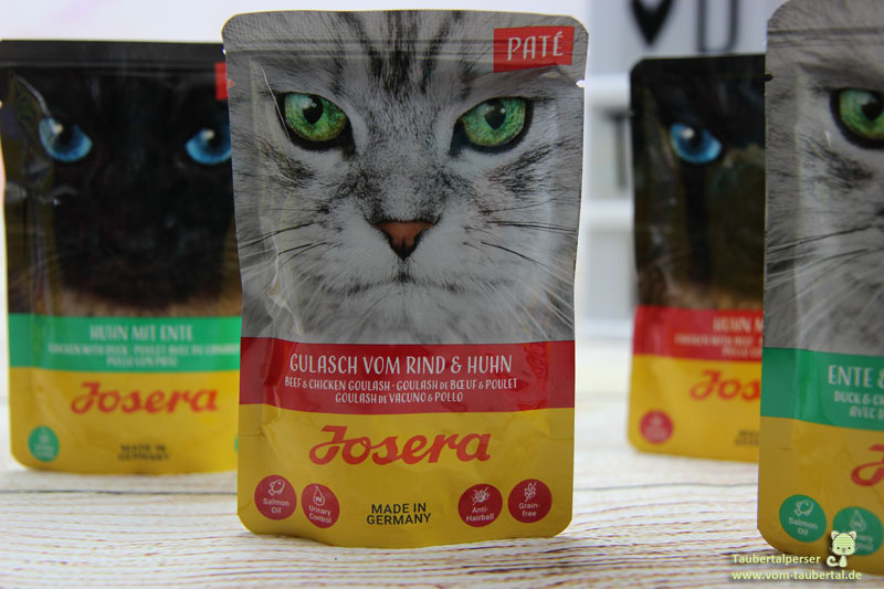 Josera, Katzennassfutter, Futtertest, Katzenfuttertest, Taubertalperser, unabhängiger Katzenblog