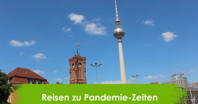 Berlin, Funkturm, Reisen zu Pandemiezeiten