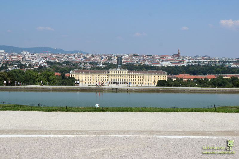 Ausblick auf Wien von der Gloriette