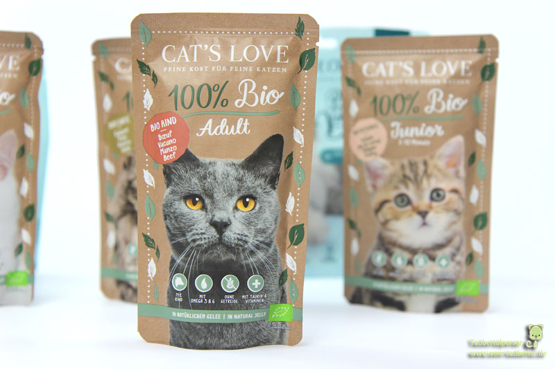 Cats Love Katzenfuttertest Bio Rind