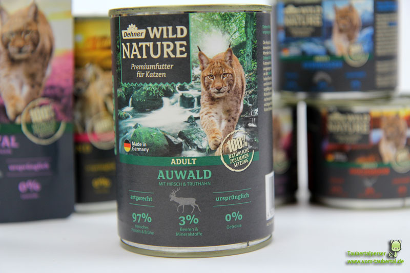 Wild Nature Auwald, Katzenfuttertest, Taubertalperser